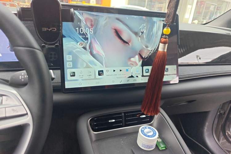 Used BYD Sealion 06 New Energy 2025 Model EV 605 Navigation Pro Edition Audio And AC Panel