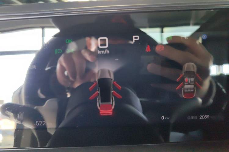 Used BYD Sealion 06 New Energy 2025 Model EV 605 Navigation Plus Edition Odometer Close Up