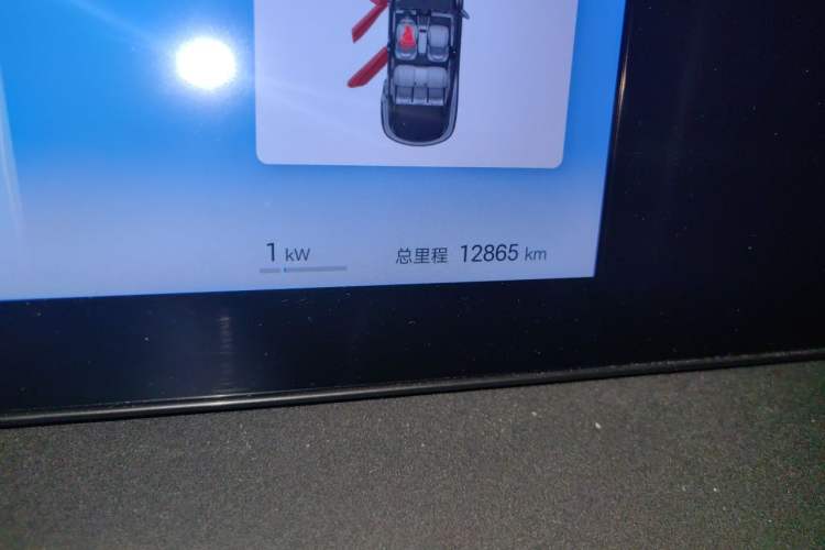 Used BYD Sealion 06 New Energy 2025 Model EV 520 Navigation Edition Odometer Close Up