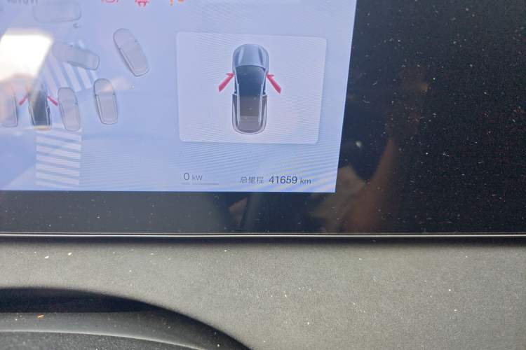 Used BYD Sealion 06 New Energy 2025 Model EV 605 Navigation Pro Edition Odometer Close Up