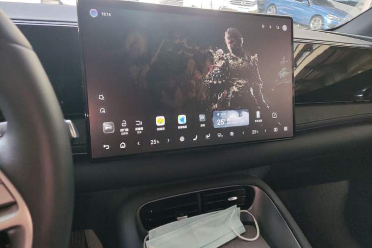 Used BYD Sealion 06 New Energy 2025 Model EV 605 Navigation Pro Edition Audio And AC Panel