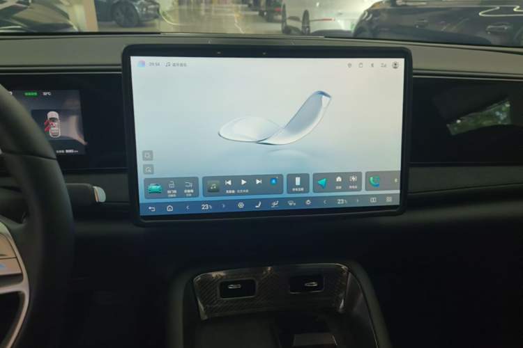 Used BYD Sealion 06 New Energy 2025 Model EV 520 Navigation Edition Audio And AC Panel