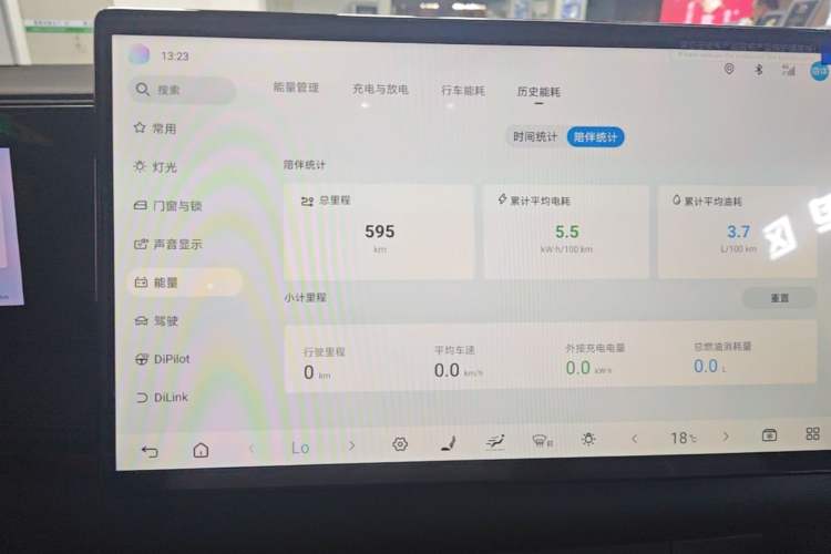 Used BYD Sealion 06 New Energy 2025 Model DM-i 170 Navigation Plus Edition Instrument Cluster