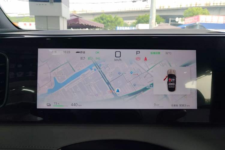 Used BYD Sealion 06 New Energy 2025 Model EV 605 Navigation Plus Edition Instrument Cluster