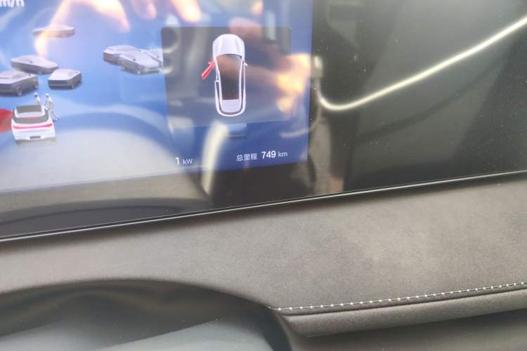 Used BYD Sealion 06 New Energy 2025 Model EV 605 Navigation Pro Edition Odometer Close Up