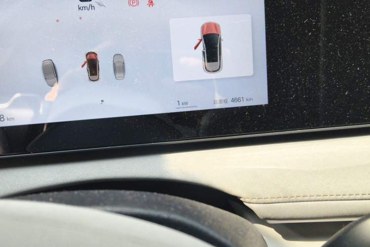 Used BYD Sealion 06 New Energy 2025 Model EV 520 Navigation Edition Odometer Close Up