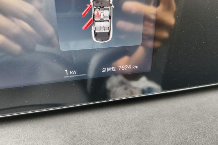 Used BYD Sealion 06 New Energy 2025 Model EV 605 Navigation Pro Edition Odometer Close Up