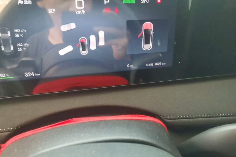 Used BYD Sealion 06 New Energy 2025 Model EV 520 Navigation Edition Odometer Close Up
