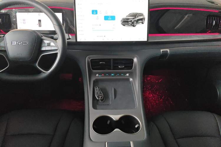 Used BYD Sealion 07 DM-i 2025 150 Flagship Edition Audio And AC Panel