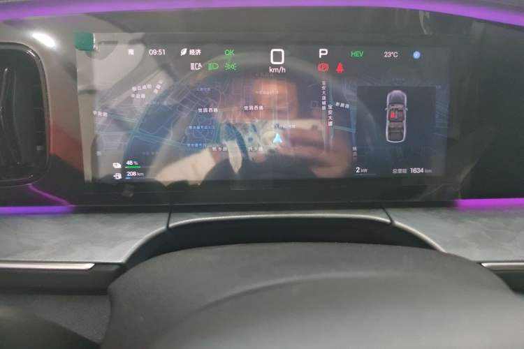 Used BYD Sealion 07 DM-i 2025 150 Flagship Edition Instrument Cluster