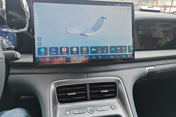 Used BYD Sealion 07 DM-i 2025 150 Flagship+ Edition Audio And AC Panel