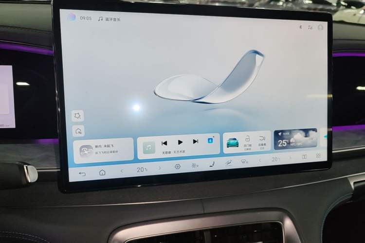 Used BYD Sealion 07 DM-i 2025 150 Flagship+ Edition Audio And AC Panel