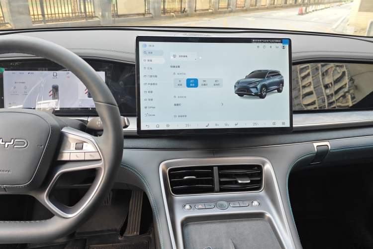 Used BYD Sealion 07 DM-i 2025 150 Flagship+ Edition Audio And AC Panel