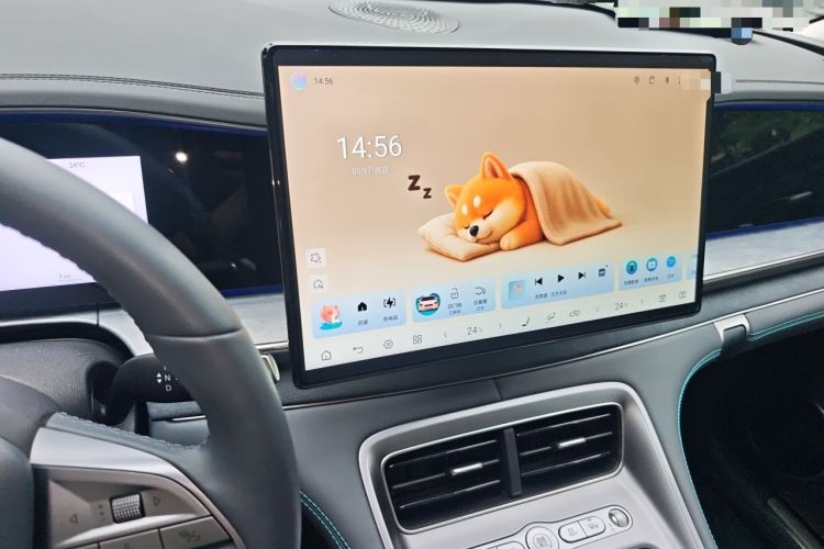 Used BYD Sealion 07 DM-i 2025 150 Flagship+ Edition Audio And AC Panel