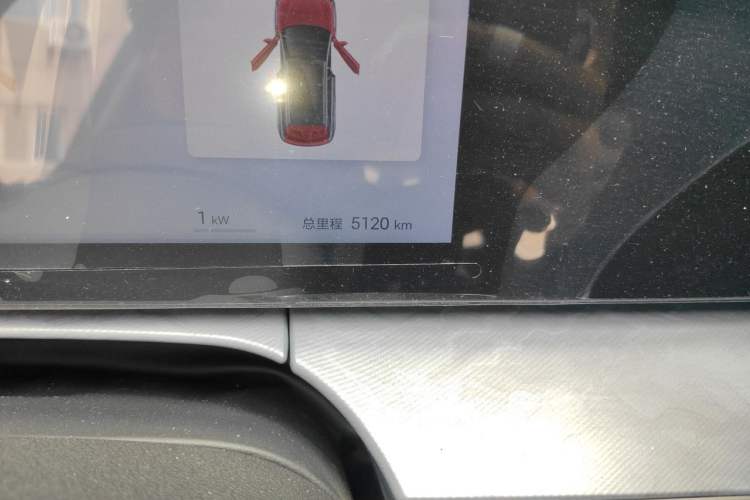 Used BYD Sealion 07 DM-i 2025 150 Flagship Edition Odometer Close Up