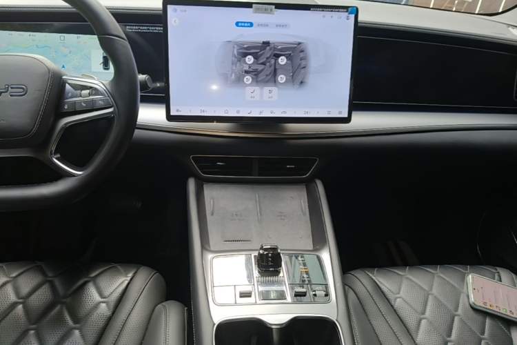 Used BYD Sealion 07 EV 2024 610 Zhihang Edition Audio And AC Panel