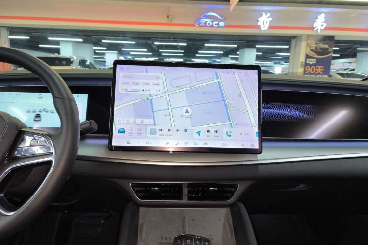 Used BYD Sealion 07 EV 2024 610 Long-Range Version Audio And AC Panel