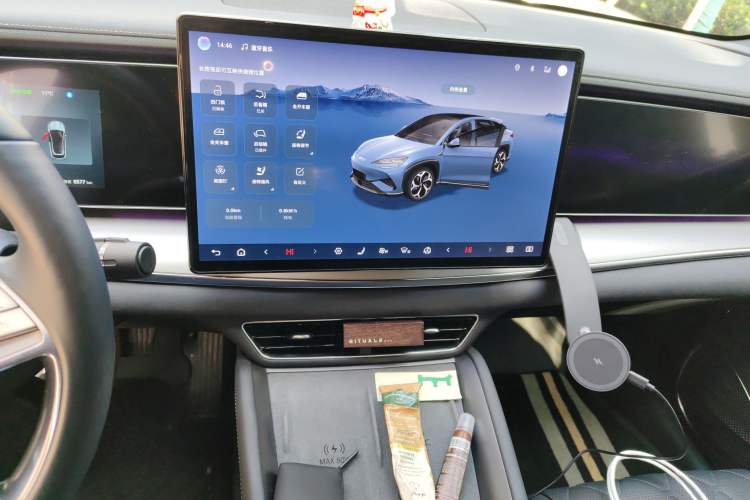 Used BYD Sealion 07 EV 2024 610 Long-Range Version Audio And AC Panel
