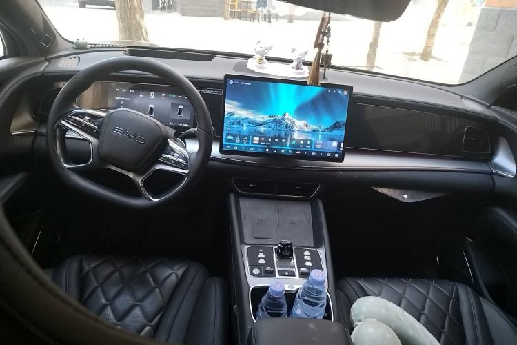 Used BYD Sealion 07 EV 2024 610 Zhihang Edition Center Console