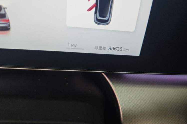 Used BYD Sealion 07 EV 2024 610 Long-Range Version Odometer Close Up