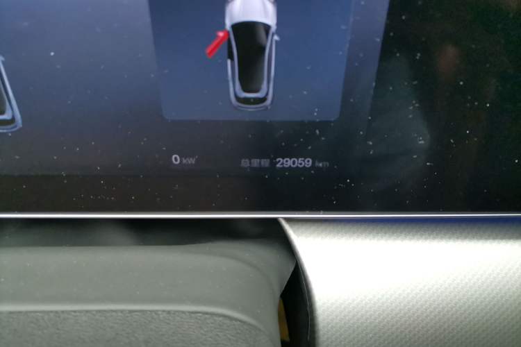 Used BYD Sealion 07 EV 2024 550 All-Wheel-Drive Smart Navigation Version Odometer Close Up
