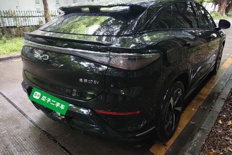 Used BYD Sealion 07 EV 2024 610 Long-Range Version Rear Right 45 Deg