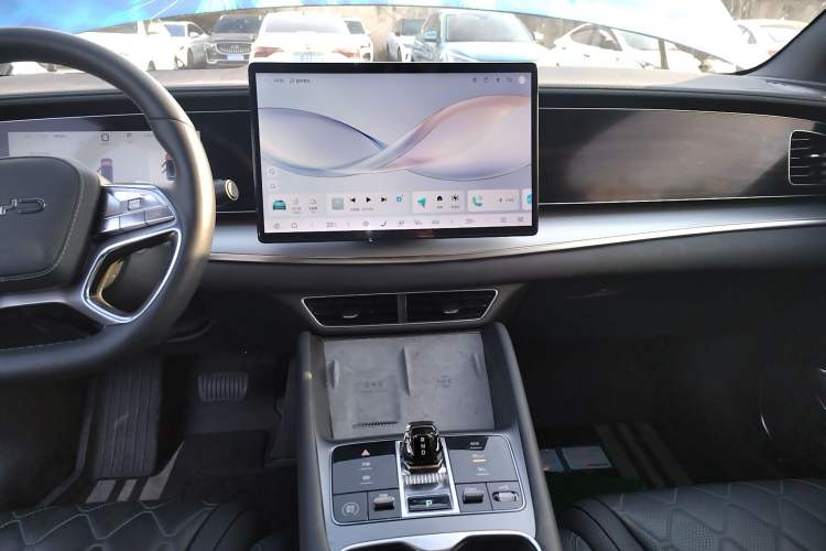 Used BYD Sealion 07 EV 2024 610 Zhihang Edition Audio And AC Panel