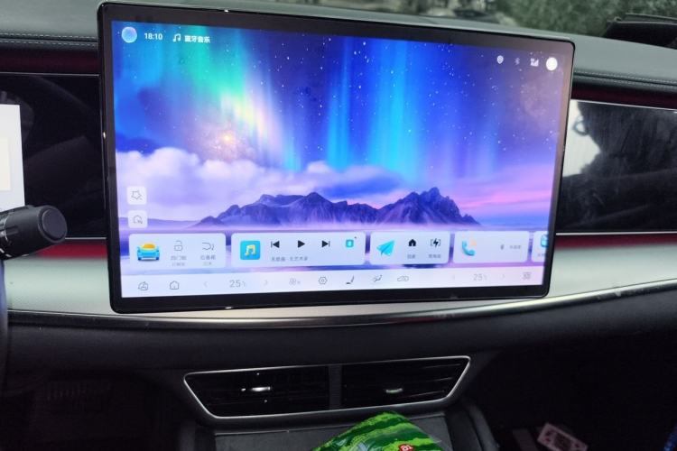 Used BYD Sealion 07 EV 2024 610 Long-Range Version Audio And AC Panel