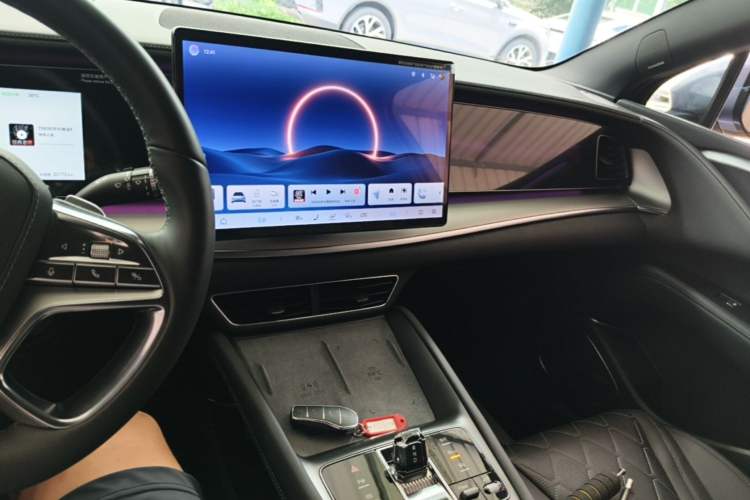 Used BYD Sealion 07 EV 2024 610 Zhihang Edition Audio And AC Panel