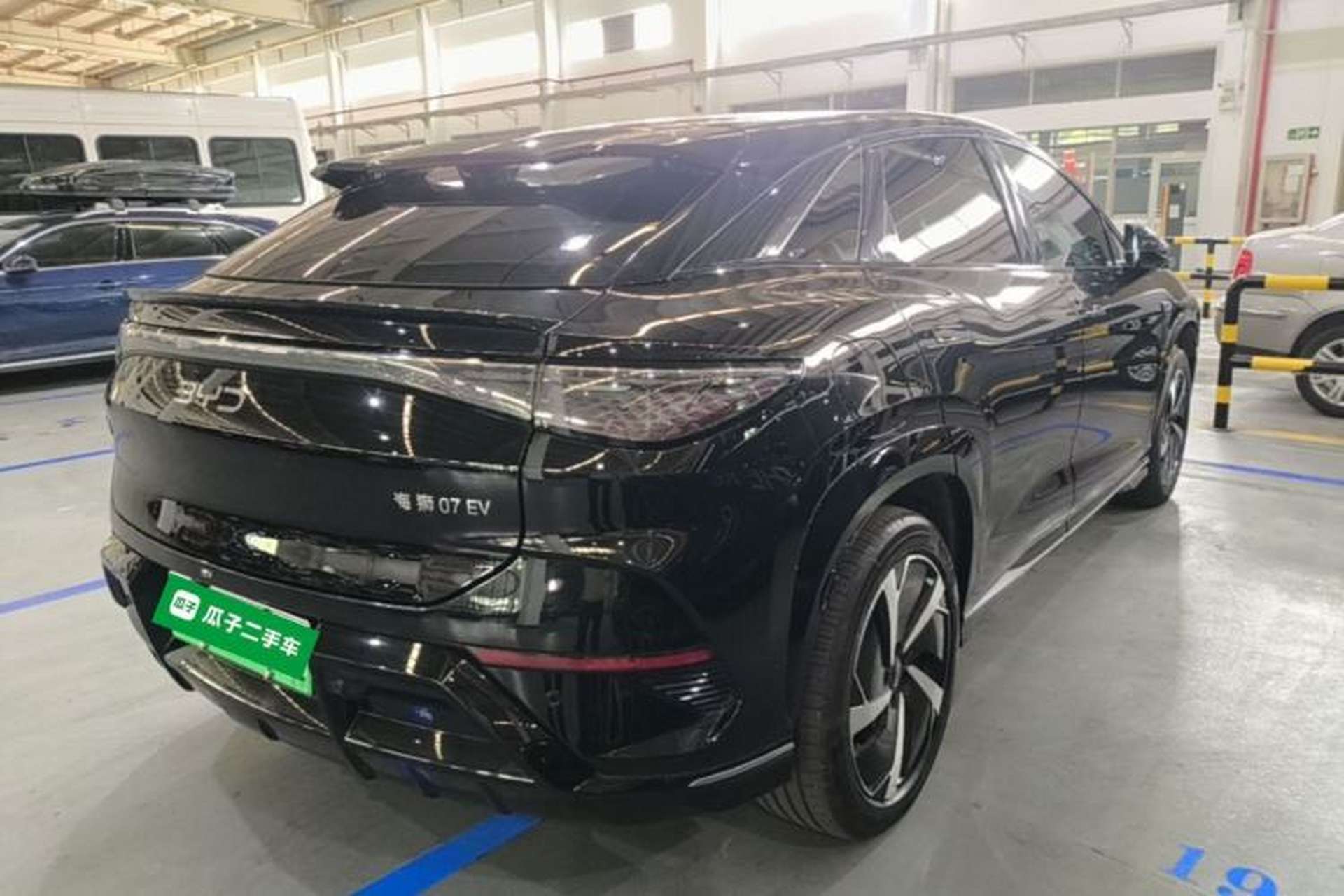 Used BYD Sealion 07 EV 2024 610 Long-Range Version Rear Right 45 Deg