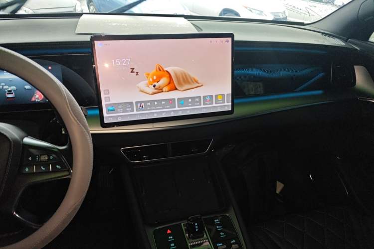 Used BYD Sealion 07 EV 2024 610 Long-Range Version Audio And AC Panel