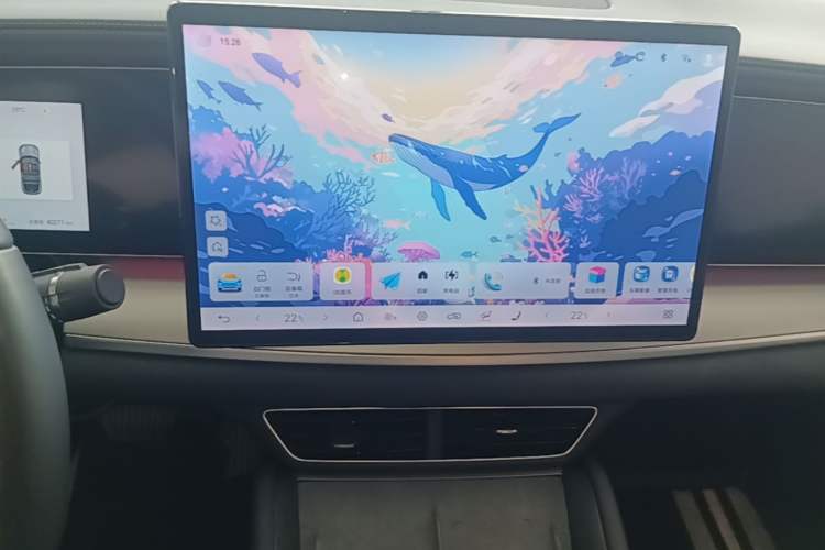 Used BYD Sealion 07 EV 2024 610 Zhihang Edition Audio And AC Panel