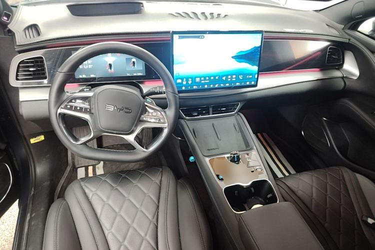Used BYD Sealion 07 EV 2024 610 Zhihang Edition Center Console