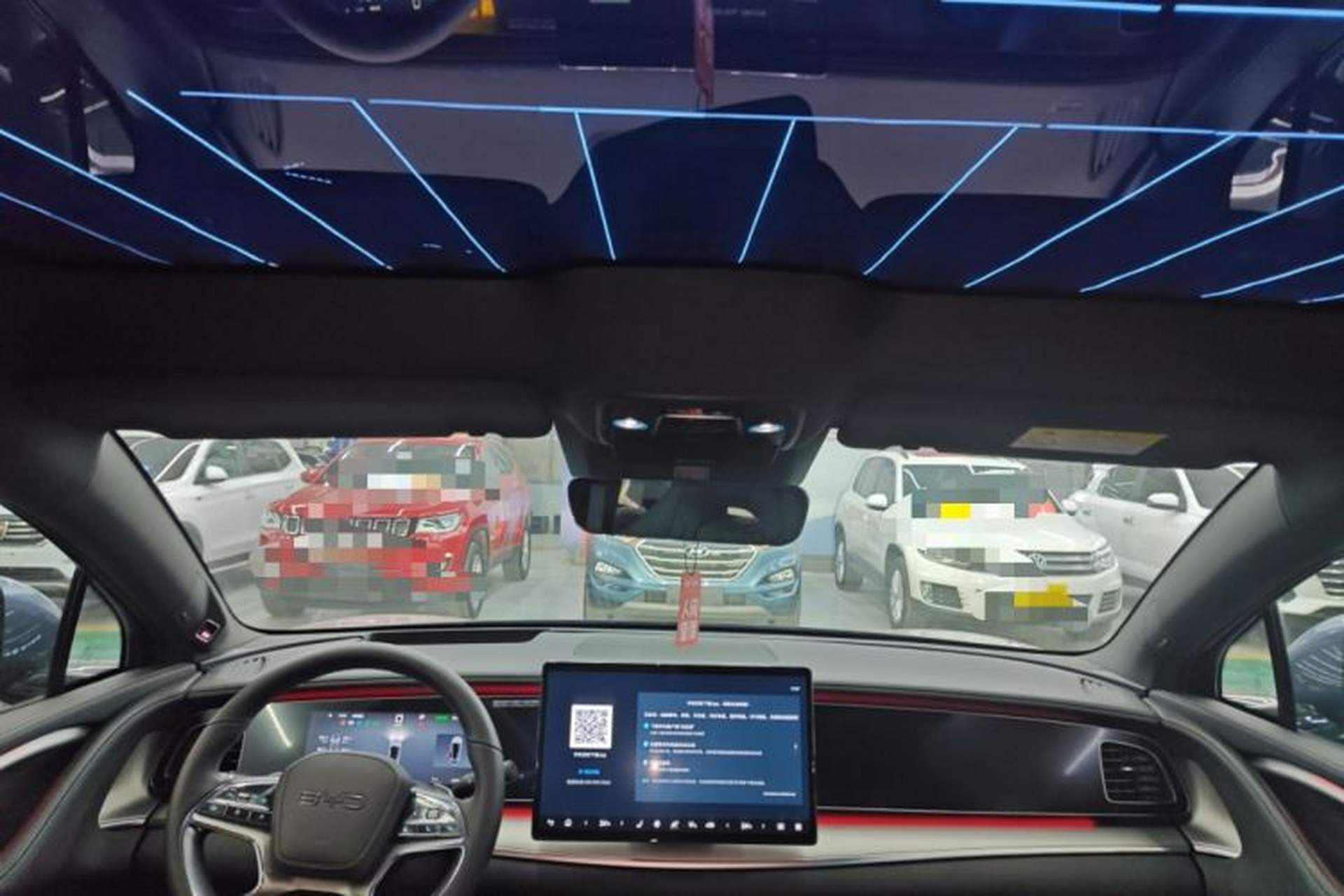 Used BYD Sealion 07 EV 2024 550 All-Wheel-Drive Smart Navigation Version Headliner