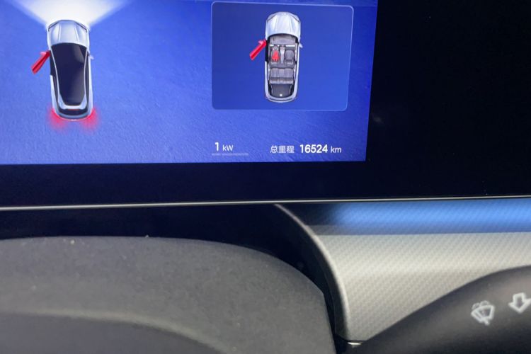 Used BYD Sealion 07 EV 2024 610 Zhihang Edition Odometer Close Up