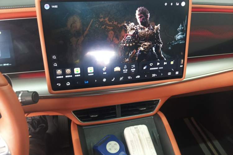 Used BYD Sealion 07 EV 2024 610 Long-Range Version Audio And AC Panel