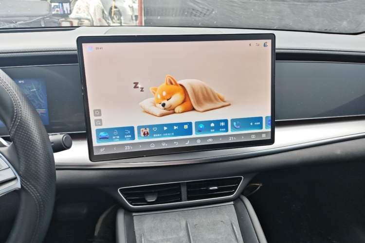 Used BYD Sealion 07 EV 2024 550 All-Wheel-Drive Smart Navigation Version Audio And AC Panel