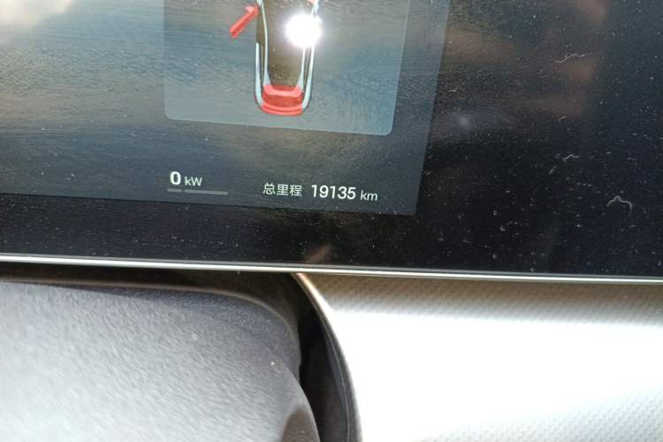 Used BYD Sealion 07 EV 2024 610 Long-Range Version Odometer Close Up