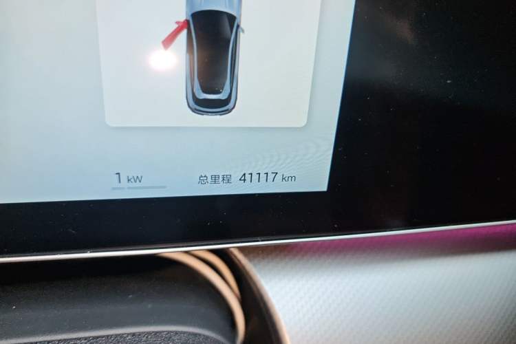 Used BYD Sealion 07 EV 2024 610 Long-Range Version Odometer Close Up