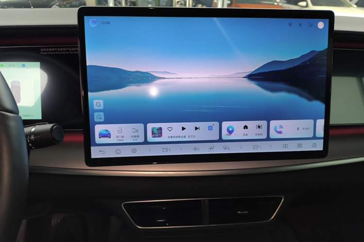 Used BYD Sealion 07 EV 2024 610 Long-Range Version Audio And AC Panel