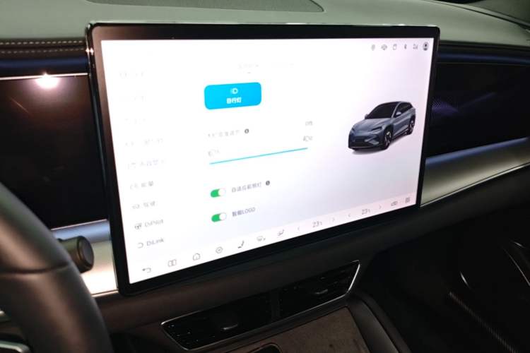 Used BYD Sealion 07 EV 2025 610 Intelligent Driving Edition Audio And AC Panel