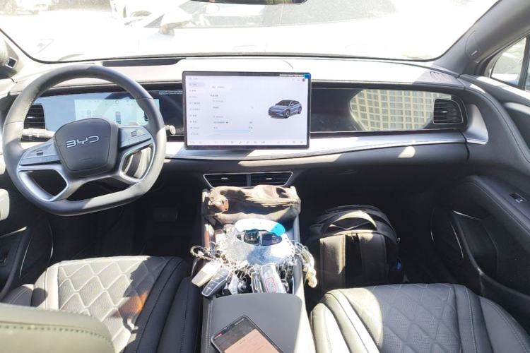 Used BYD Sealion 07 EV 2025 550 All-Wheel Drive Intelligent Driving Version Center Console