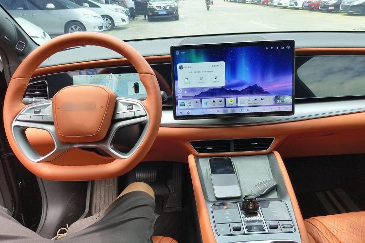 Used BYD Sealion 07 EV 2025 610 Zhihang Edition Center Console