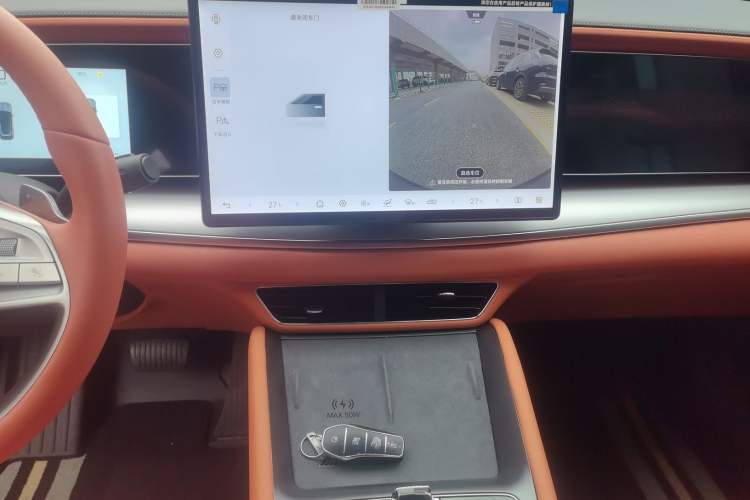 Used BYD Sealion 07 EV 2025 610 Intelligent Driving Edition Audio And AC Panel