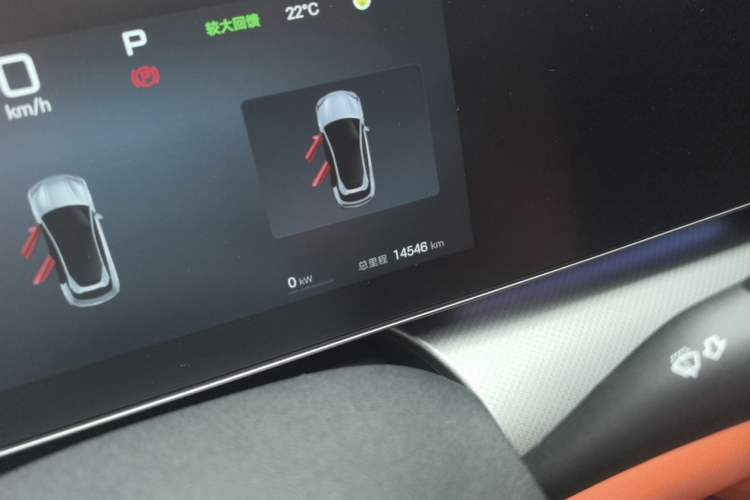 Used BYD Sealion 07 EV 2025 610 Zhihang Edition Odometer Close Up