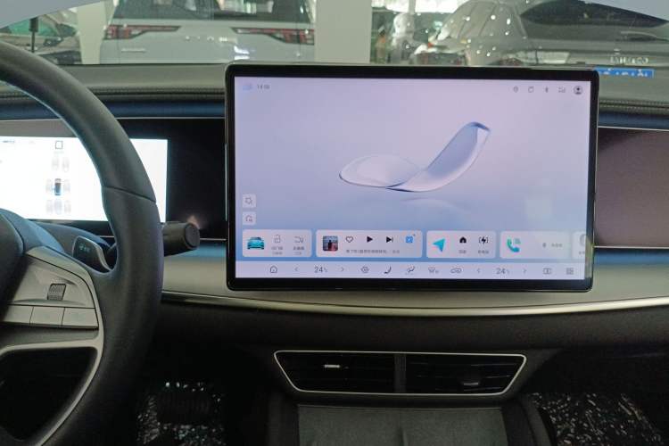 Used BYD Sealion 07 EV 2025 610 Intelligent Driving Edition Audio And AC Panel