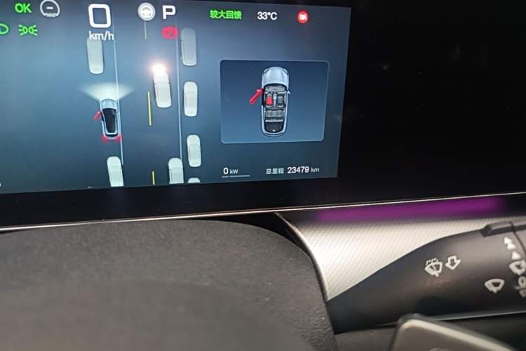 Used BYD Sealion 07 EV 2025 610 Intelligent Driving Edition Odometer Close Up