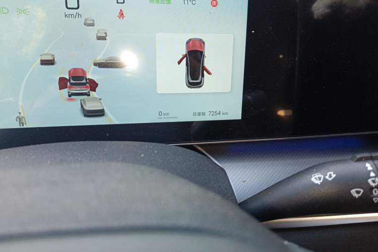 Used BYD Sealion 07 EV 2025 610 Zhihang Edition Odometer Close Up