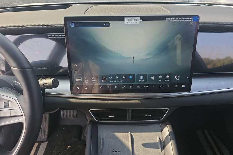 Used BYD Sealion 07 EV 2025 550 All-Wheel Drive Intelligent Driving Version Audio And AC Panel