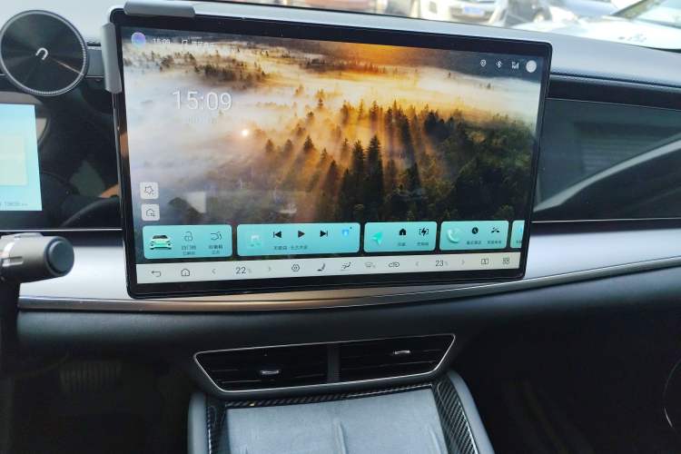 Used BYD Sealion 07 EV 2025 610 Zhihang Edition Audio And AC Panel